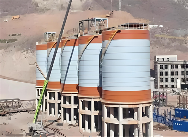 沙雅高架钢板仓