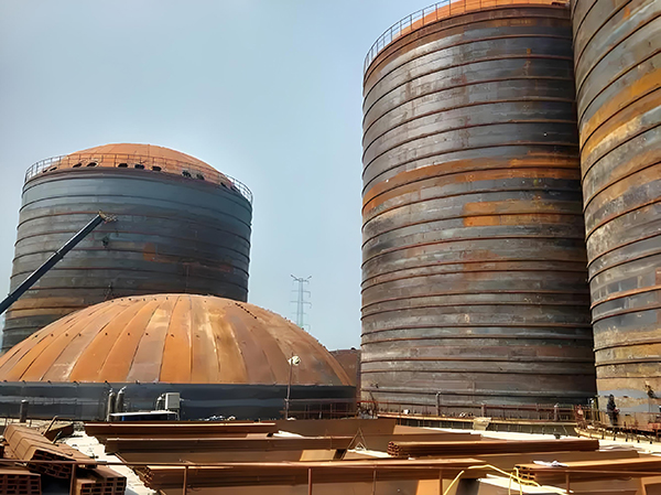 沙雅焦粉钢板仓